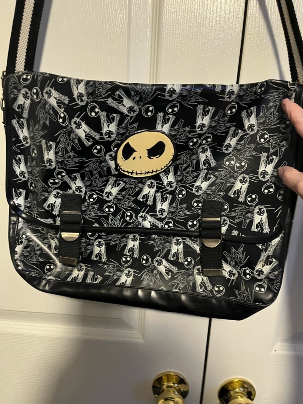 Nightmare Before Christmas Messenger/Laptop Bag with Character Emblem